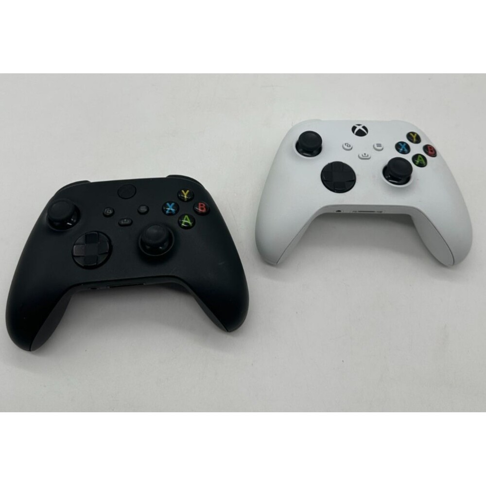 2 Xbox One Wireless Controller Black White OEM 1914 Parts/Repair Stick Drift